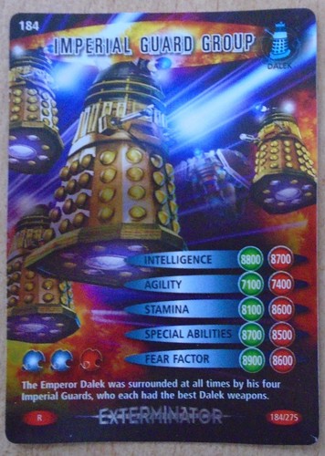 Doctor Who - Battles In Time: Exterminator cards 100 to 199. Multi-buy discount. - Picture 86 of 101