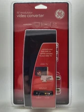 GE RF Modulator Video Converter 37631 ~ New Factory Sealed Package