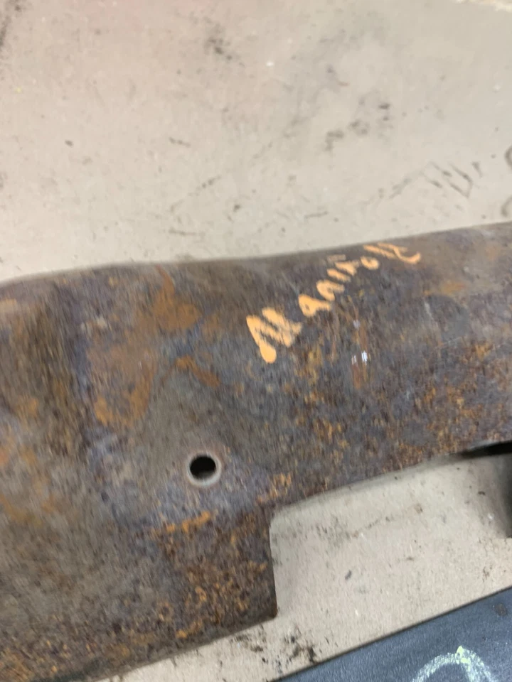 Oldsmobile Cutlass Olds V8 1978 1980 colector de escape cabezal protector térmico deflector Foto 4 de 4