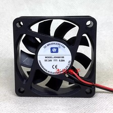 1PCS JDH6015B 6015 DC24V 0.20A 6CM 2-wire cooling fan