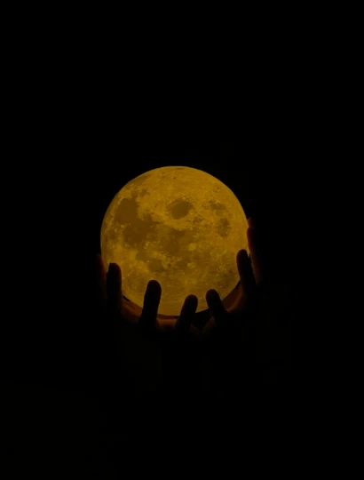 Moon LED Table Light - Moon Light - Night Lights for Kids Room, Home Decor, Gift - image 4 of 4