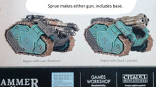 Rapier Laser Destroyer / Quad Launcher Battery ( 1 ) Horus Heresy Warhammer