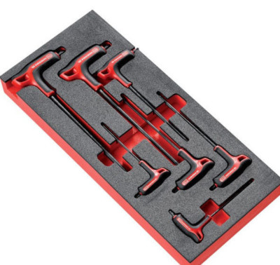 Facom 89TXA.7 Torx-Griff Für Sechskantschlüssel – Ergonomischer T-Griff, Größe T7, Mehrfarbig