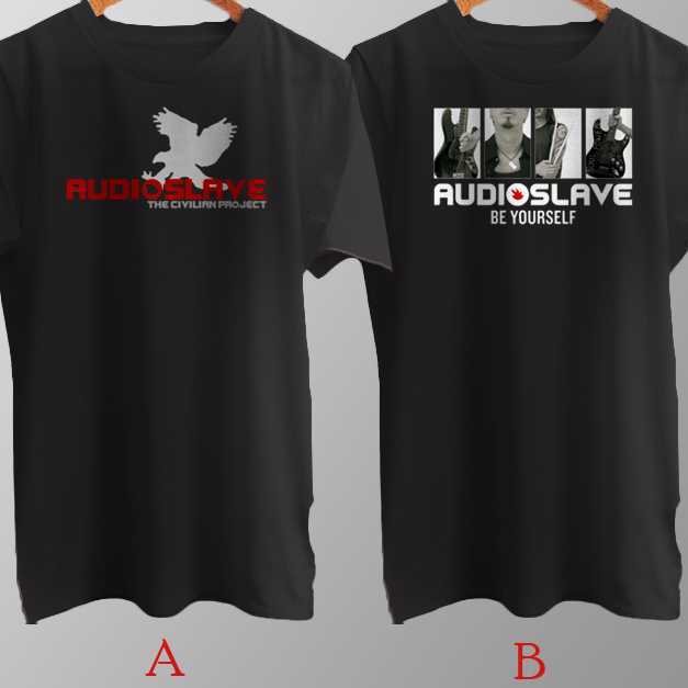 AUDIOSLAVE American Rock Band New T-Shirt Cotton | eBay