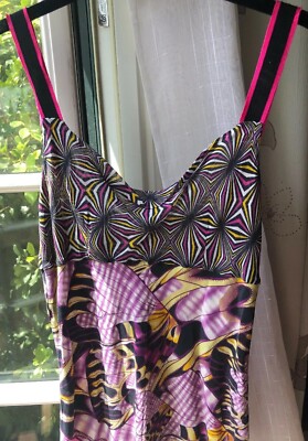 Robe Papillon Matthew Williamson Pour H&M En Soie - Taille 4 US/34 EUR - Occasion Bon état