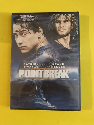POINT BREAK (DVD 1991) KEANU REEVES PATRICK SWAYZE - BRAND NEW - FREE SHIPPING