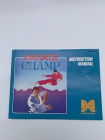 Karate Champ (NES, 1986) Tested & Working - CIB (5-Screw)
