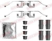 Quick Brake 109-0044 ZubehöRsatz BremsscheibenbeläGe FüR Ford