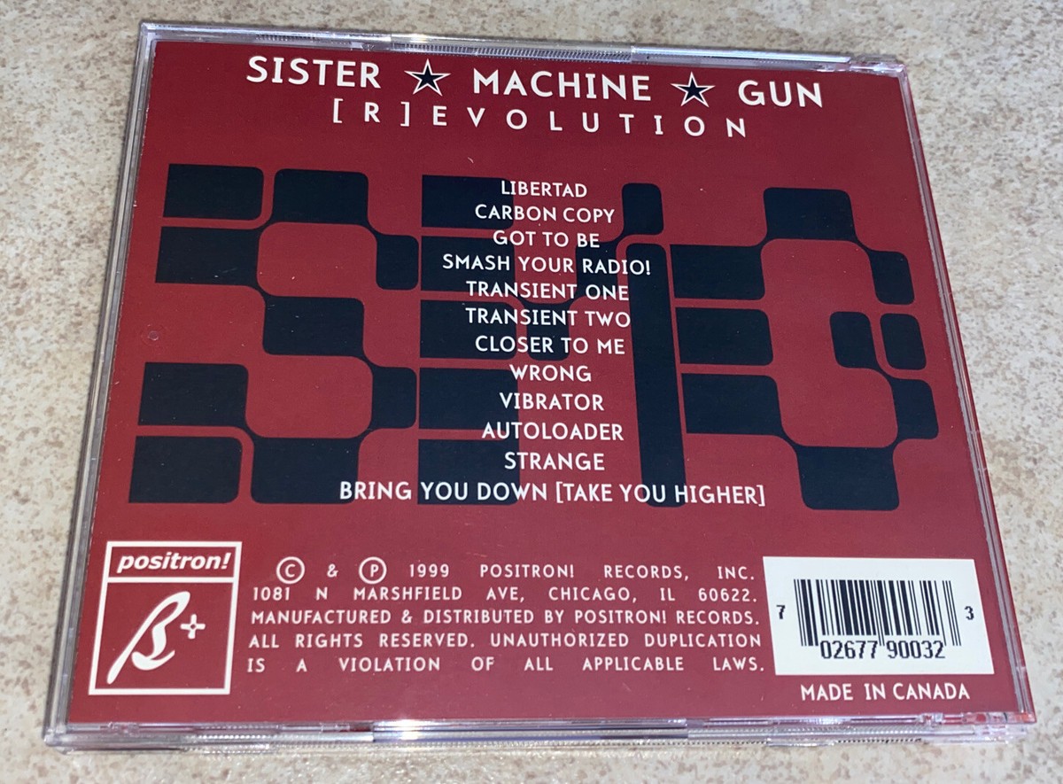 Sister Machine Gun - [R]evolution CD Rare OOP Industrial