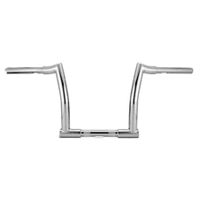WeiSen Chrome 10" Ape Hanger Horn Handlebar Compatible with Harley Davidson