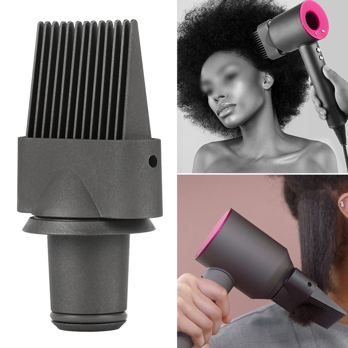 Wide Tooth Comb Attachment Replaces For Dyson Supersonic Hair