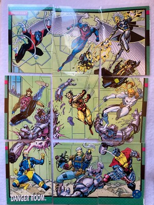 Danger Room -🔥1992 Marvel X-Men Series 1 Set of 9 Cards🔥 | eBay