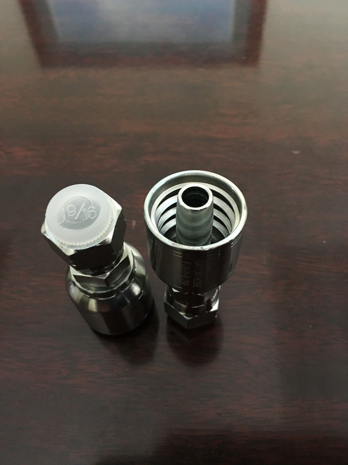 1/4 in ID, FJIC x FJIC, Hydraulic Hose Assembly - 3F805|R2-4-48F