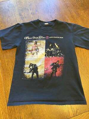 Three Days Grace Life Starts Now Shirt Sz S | eBay