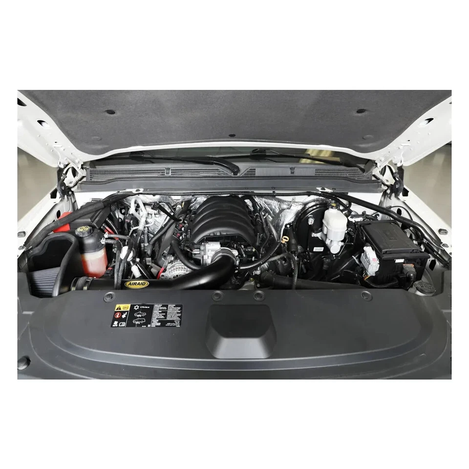 Sistema de admisión de aire Airaid Black Performance para Chevrolet GMC Cadillac 2014-2020 Foto 4 de 4