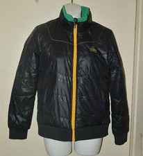 FIBA ASIA PEAK Jacket Black Size S Youth Basketball Puff Jacket Used Excellent 