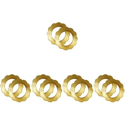 10 PCs Chinese Style Ofengehege Runde Weihrauchbrenner Aschehalter Tablett