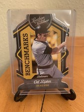  CAL RIPKEN JR. 2019 PANINI LEATHER & LUMBER BENCHMARKS INSERT ORIOLES GREAT