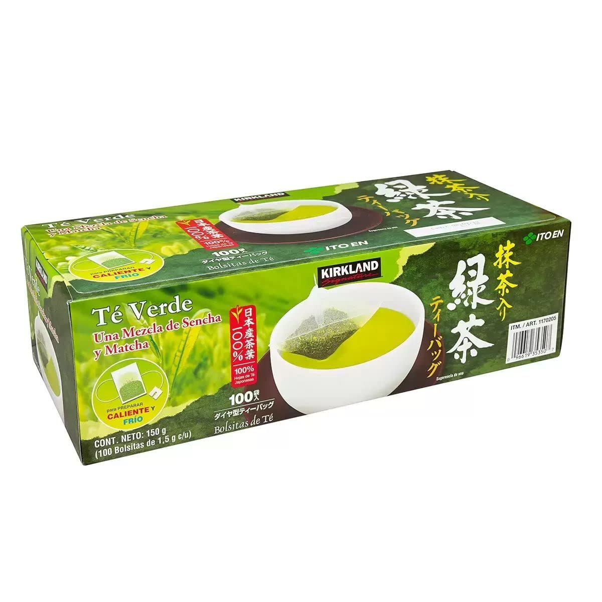 Kirkland Signature Ito En Matcha Blend, 100% Japanese Green Tea