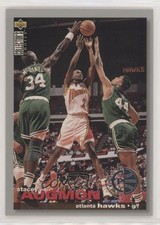 1995-96 Upper Deck Collector's Choice Player's Club Stacey Augmon #141 15fy