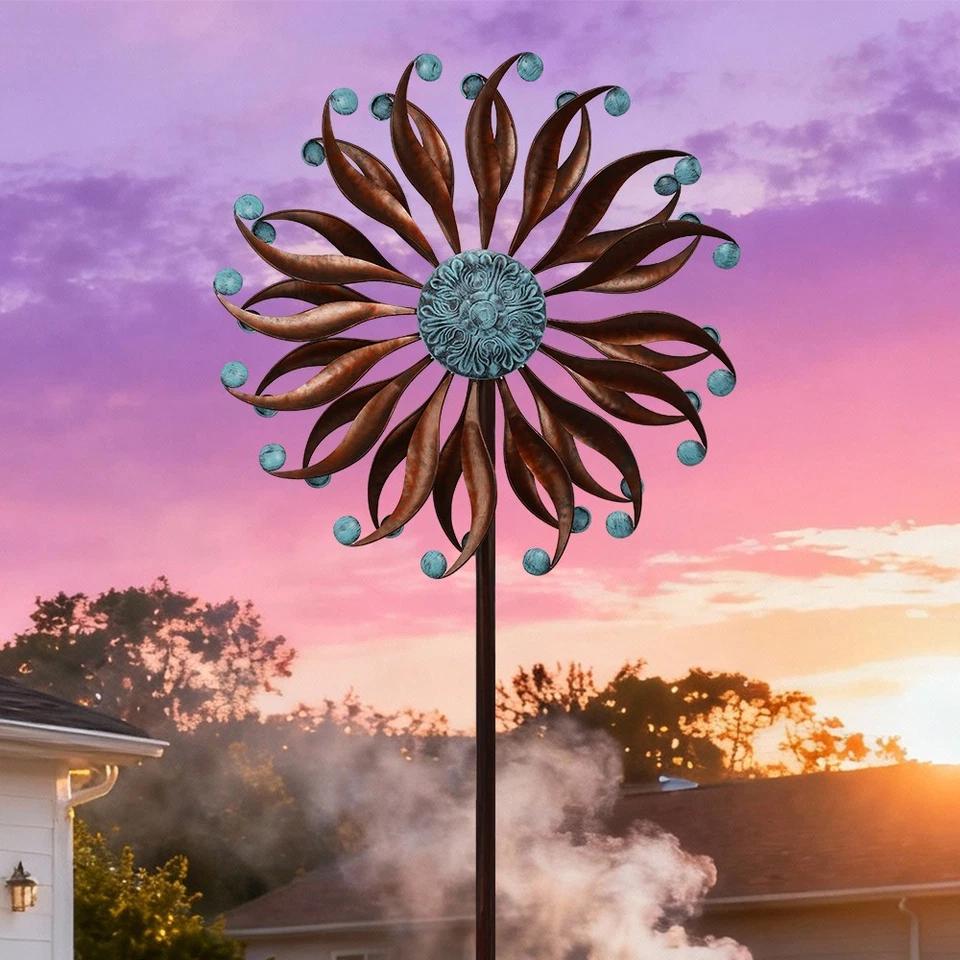 Wind Spinners Outdoor Metal Large with Wind Spinners for Yard and Garden - Image 2 of 4