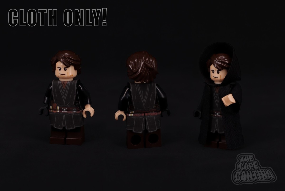for LEGO Star Wars Minifigure Jedi Anakin Skywalker Custom Cape
