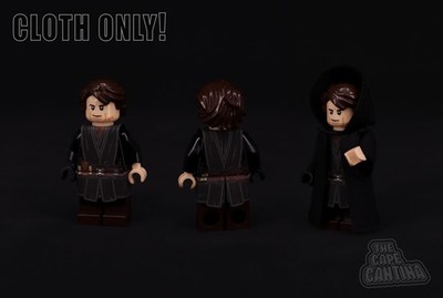 Star Wars Jedi Anakin Skywalker Custom Cloth Cape Accessory for