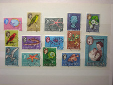 ST HELENA 1961-5 DEFINITIVE SET 14 FINE USED SG176-89