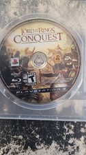 The Lord of the Rings: Conquest (PS3, 2009) LOOSE DISC ONLY Playstation 3