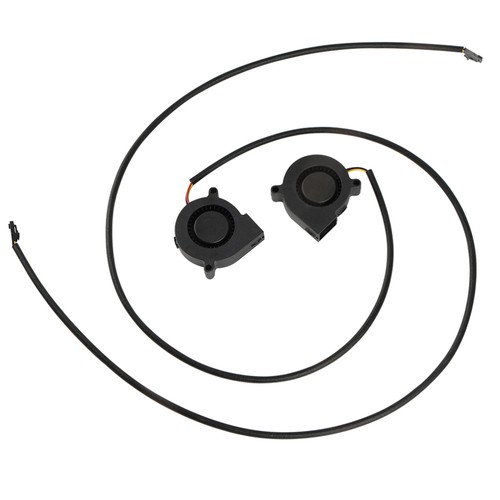 2 Pcs Ventilateur De Refroidissement Super Silencieux Souffler Radial - Afbeelding 9 van 12