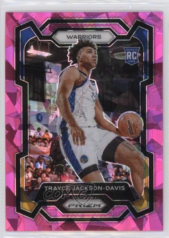 2023-24 Panini Prizm Pink Ice Prizm Trayce Jackson-Davis #148 0ms5