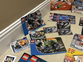 Huge LEGO Instruction Manual Lot Pirates Indiana Jones SpongeBob Atlantis + More