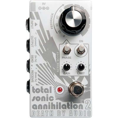 DEATH BY AUDIO Total Sonic Annihilation 2 Forced Feedback Loop Effects Pedal