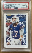 2024 Panini Instant - Award Winners Josh Allen #AW-MVP /3661 PSA 10