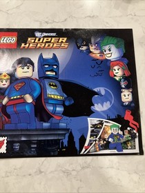 LEGO DC Super Heroes 6863 Batman Batwing Battle Gotham 98% COMPLETE Instructions