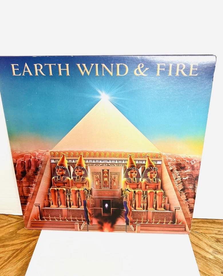 Earth Wind & Fire All ‘N All Vinyl Record 1977 Columbia Works Read #34905 Foto 2 de 4