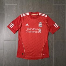 Vintage Retro 2010/11 Liverpool FC LFC Heim Trikot Größe: M Pashanim Y2K Adidas