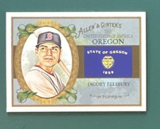2008 Topps Allen & Ginter's - The United States of America Jacoby Ellsbury #US37