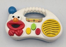 Vintage 1996 Tyco Sesame Street Elmo's Boom Box Radio Toy Tested and Working