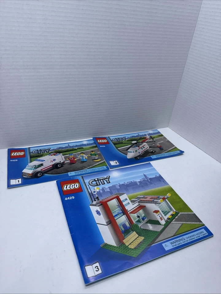 LEGO City 4429 Helicóptero Rescate | SOLO Instrucciones Foto 2 de 4