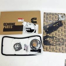 Lower Engine Gasket Set For 4.5l Cummins Oil Pan Crankshaft Seal Isb Qsb 4955357