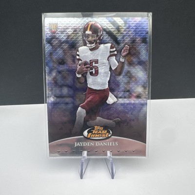 2024 Topps Finest Jayden Daniels Team Finest Rookie #TF-2, Commanders