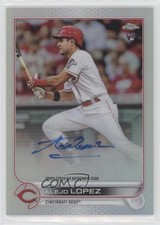 2022 Topps Chrome Rookie Auto Refractor 404/499 Alejo Lopez #RA-AL Auto 0l2