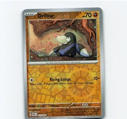Drilbur 111/197 Reverse Holo Common Obsidian Flames Pokemon TCG