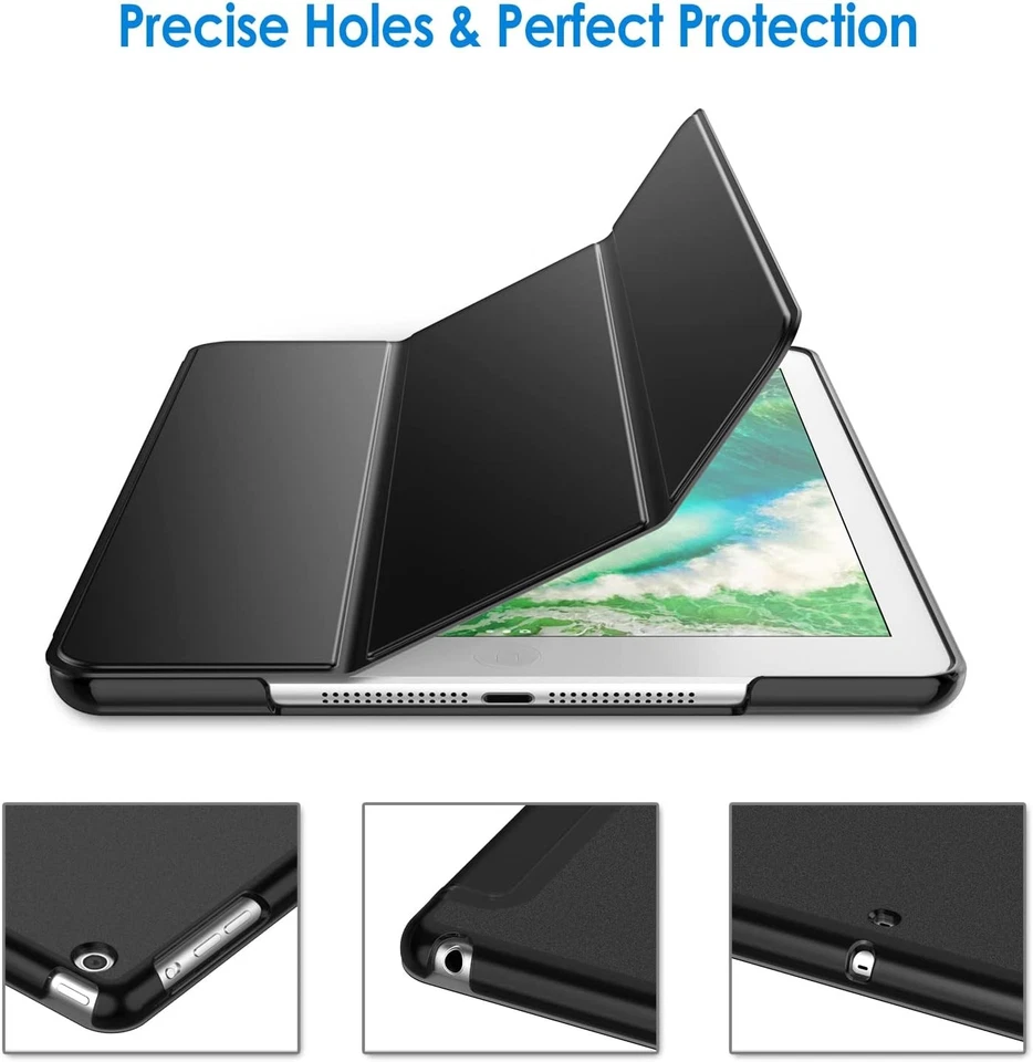 JETech Case for iPad Air 1st Edition (NOT 2/3/4/5), 9.7 Black - Image 3 of 4