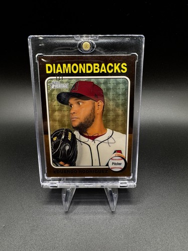 2024 Topps Heritage - Eduardo Rodriguez #580 SuperFractor 1/1 Diamondbacks