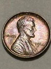 1910 Lincoln Wheat Penny Cent - Gem BU RedBrown