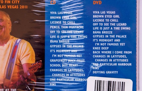 Jimmy Buffett  Welcome To Fin City Live From Las Vegas 2011 CD+ DVD New & Sealed - Bild 4 von 5