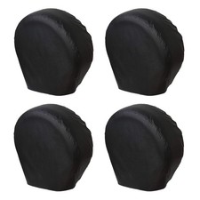 RV Tire Covers Set of 4, Tough Waterproof Wheel Protector for Trailer Camper,...