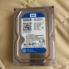 WD Blue 500GB 3.5" SATA HDD WD5000AAKX Western Digital Hard Drive